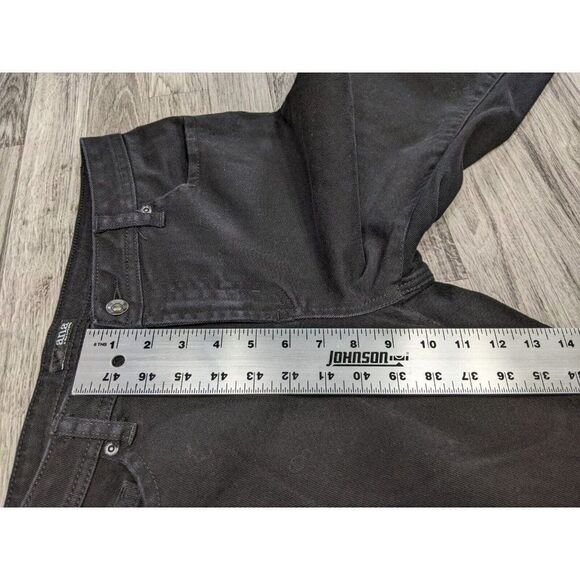 A.N.A. A New Approach Womens Size 12 Pockets Straight Leg Black Denim Jeans - Picture 10 of 11
